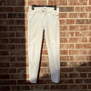 Paige white denim jeans